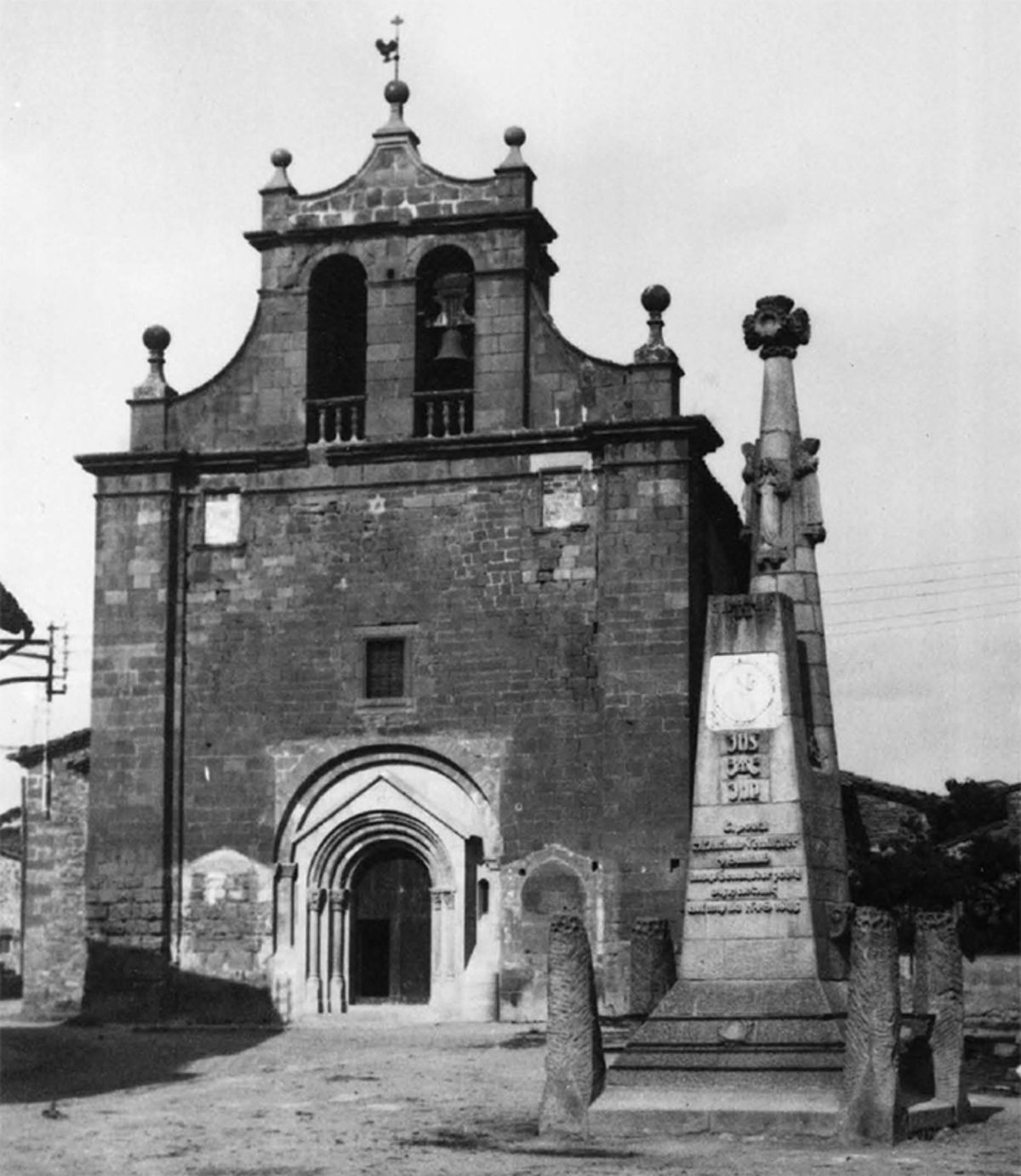 El Pedró i l'església, després de la guerra [1936 - 1939]